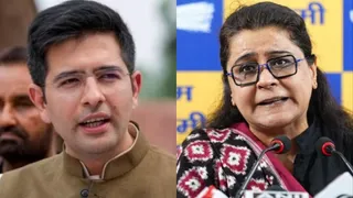 राघव चड्ढा ने आप सरकार पर साधा निशाना, आप का भी पलटवार। फोटो: आर्काइव