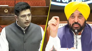सांसद राघव चड्डा और सीएम भगवंत मान
