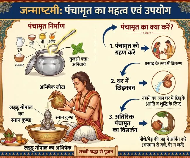 janmashtami panchamrit rules significance and usage after laddu gopal abhishek (1)