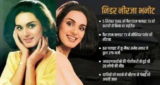 चंडीगढ़ में जन्मीं नीरजा भनोट ने पेश की थी बहादुरी की मिसाल। (एआई जनरेटेड फोटो)