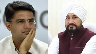 सचिन पायलट के पंजाब प्रभारी बनने पर चन्नी ने खास अंदाज में दी बधाई। फाइल फोटो