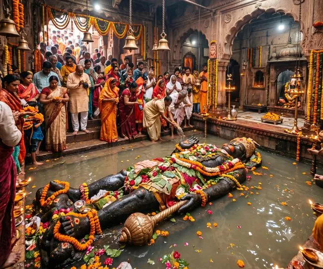 lete hanuman ji temple prayagraj sangam history myths significance (1)