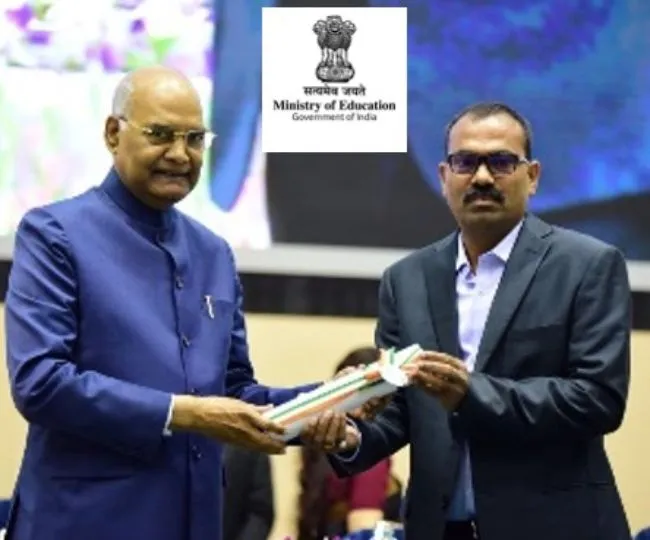 pappu harijan Wins National Teacher Award for Banka