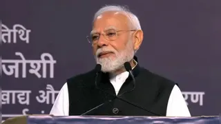 डीयू में पीएम मोदी ने किया संबोधन।