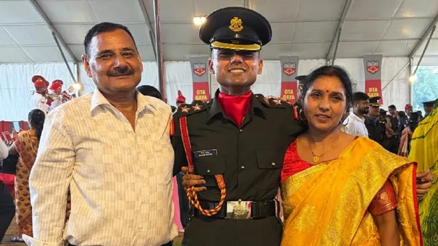 दादा...पिता और अब तीसरी पीढ़ी के सौरभ भी सैन्य सेवा में, भारतीय सेना में बने लेफ्टिनेंट 
