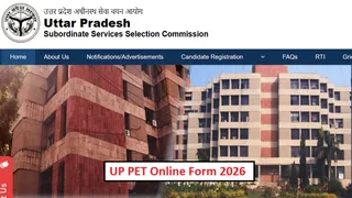 UP PET 2026 के लिए यहां से करें अप्लाई।