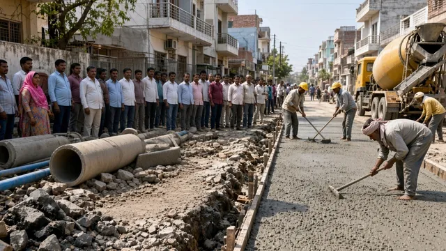 फरीदाबाद के वार्ड-10 में 2000 लोगों को जल्द मिलेगी राहत, कच्ची सड़क और पेयजल संकट होगा दूर
