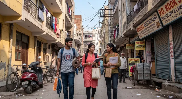 दिल्ली में छात्रों की भीड़, लेकिन रहने की जगह सीमित... सत्य निकेतन हादसे के बाद क्यों उठ रहे हैं सवाल