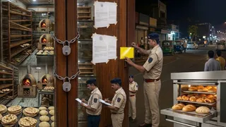ठाणे की फेमस बेकरी सील (यह तस्वीर AI की मदद से बनाई गई है।)