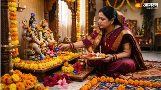 शिव-पार्वती को प्रसन्न करने के लिए चढ़ाएं ये विशेष फूल (Picture Credit: AI Generated)