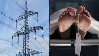 चंदौली में हाईटेंशन तार से दर्दनाक हादसा एक की मौत तीन झुलसे।