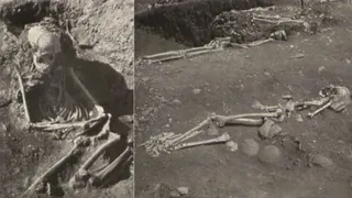 कुम्हार टेकरी और वैश्य टेकरी की खोदाई में मिले थे नरकंकाल।