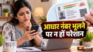 आधार कार्ड खो गया और नंबर भी याद नहीं? ऐसे घर बैठे दोबारा करें डाउनलोड (Image Source: AI-Generated)