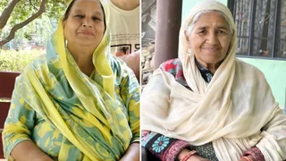 देवरानी कमलेश और जेठानी शकुंतला देवी के फाइल फोटो