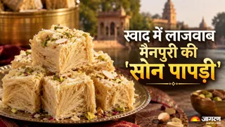 मैनपुरी की 'सोन पापड़ी' में आखिर ऐसा क्या है खास? (Image Source: AI-Generated)