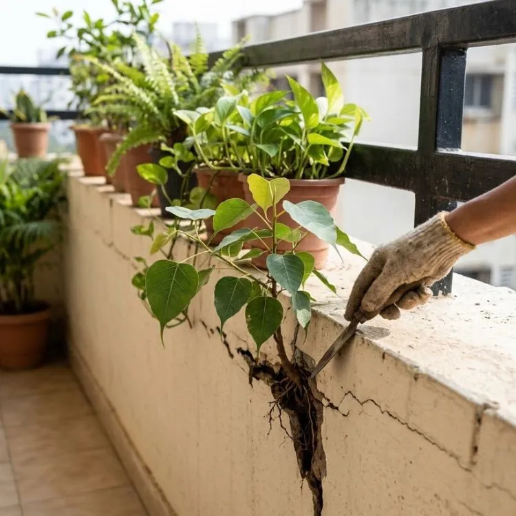 Wall root removal hacks
