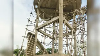 इसी निर्माणाधीन टैंक की गिरी थी शटरिंग