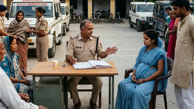 बाराबंकी में थाने में समझौते के दौरान गूंजी किलकारी, गर्भवती ने परिसर में ही दिया 7 माह के बच्चे को जन्म
