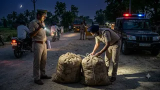 केरलम में बोरी में बंद मिला महिला और बच्चे का शव (AI जेनरेटेड फोटो)