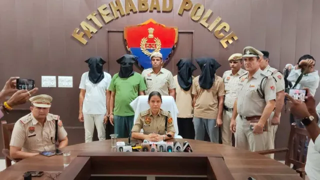 हिसार के होटल में बैठ रची थी 7.47 लाख रुपये की लूट की साजिश, 43 घंटे में पर्दाफाश, सभी आरोपी गिरफ्तार

