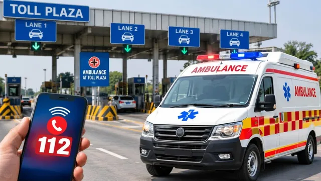 हर टोल प्लाजा पर मिलेगी एंबुलेंस, 112 इमरजेंसी नंबर से होंगी कनेक्ट; सरकार का पायलट प्रोजेक्ट तैयार