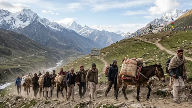 भारत-चीन सीमा व्यापार में लौटी रौनक, नौ व्यापारी और आठ सहायक तिब्बत की तकलाकोट मंडी रवाना