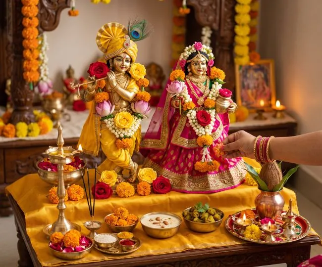 radha ashtami 2026 date time shubh muhurat puja vidhi samagri rules (1)