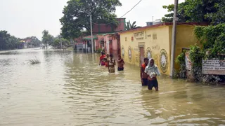 बिहार में बाढ़ प्रभावितों की संख्या पहुंची 41 लाख के पार, 84 प्रखंड की 517 ग्राम पंचायतें घिरी (ANI)