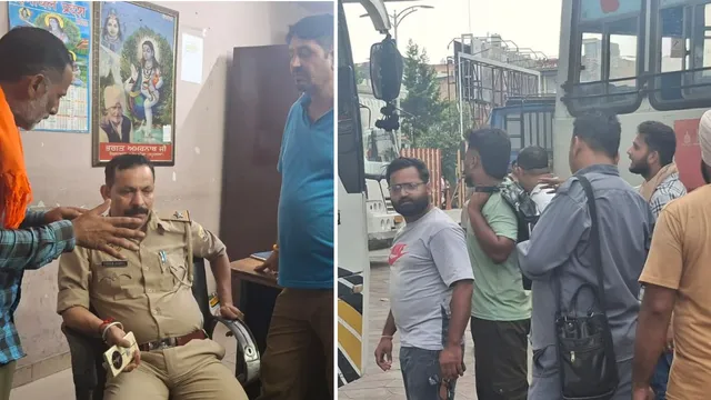 ऊना बस स्टैंड पर बवाल: HRTC और प्राइवेट बसों के ड्राइवर-कंडक्टर्स में चले लात-घूंसे, अड्डे पर मची अफरा-तफरी