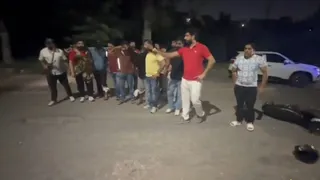 हत्याकांड के दो बदमाशों से मुठभेड़। (वीडियो ग्रैब)