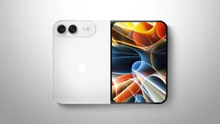 आज लॉन्च हो सकता है फोल्डेबल आईफोन (Representative render image via MacRumors)