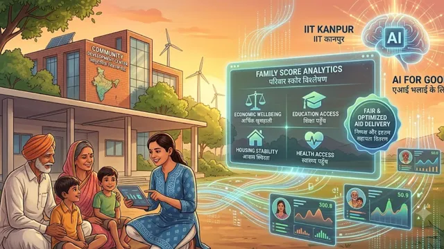 IIT कानपुर का बड़ा नवाचार, अब AI बताएगा किस परिवार को है सरकारी मदद की जरूरत
