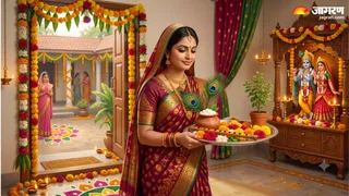 राधा अष्टमी पर घर लाएं ये शुभ वस्तुएं, पाएं राधा-कृष्ण की असीम कृपा और सुख-समृद्धि (Picture Credit: AI Generated)