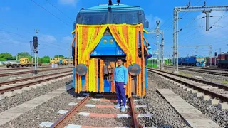 सहायक लोको पायलट सौरव कुमार। (जागरण)