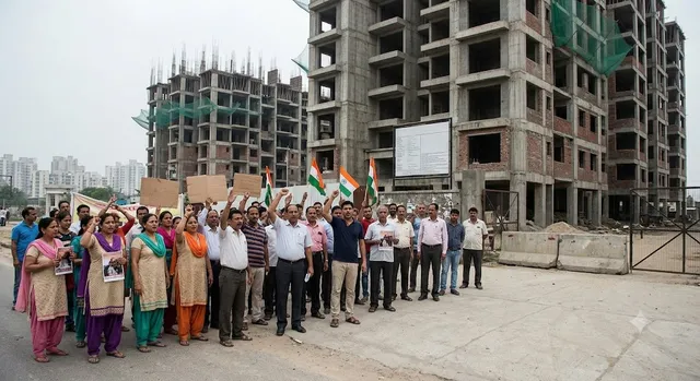 21 महीने से इंतजार, नोएडा के सुपरटेक प्रोजेक्ट में नहीं लगी एक ईंट; खरीदारों ने दी संसद मार्च की चेतावनी
