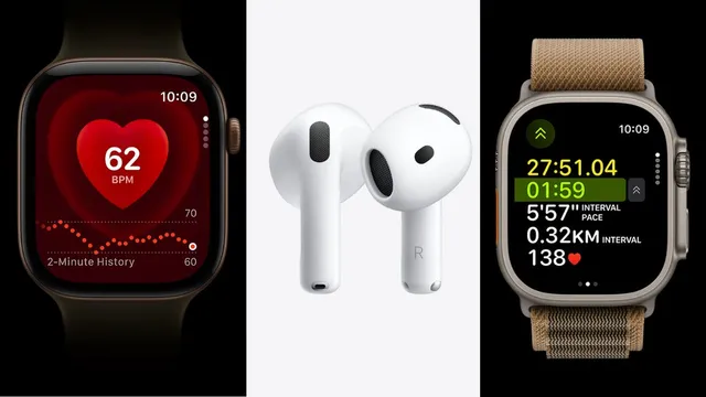स्मार्टवॉच बताएगी कब करना है वर्कआउट, AirPods में अब लाइव ट्रांसलेशन; Apple के नए वियरेबल्स में आए कमाल के फीचर्स