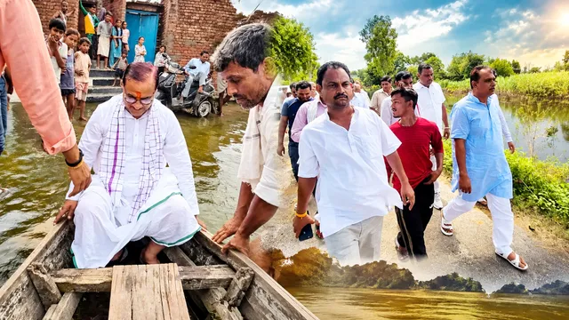 मुलायम के रिकॉर्ड वाले गढ़ में बाढ़ पर सियासत: 2027 से पहले गुन्नौर की 'सियासी नाव' किसका बेड़ा पार लगाएगी?

