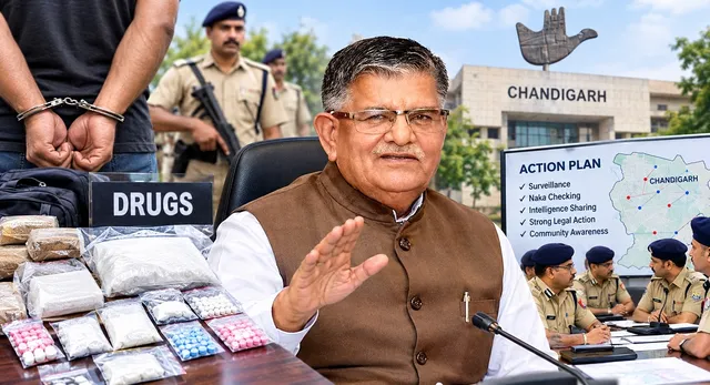 चंडीगढ़ में अब नशा तस्करों की खैर नहीं, प्रशासक ने दिए सख्ती के आदेश; पुलिस ने बनाया एक्शन प्लान
