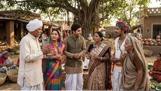 मध्य प्रदेश में सिर्फ हिंदी नहीं बोली जाती (AI Generated Image)