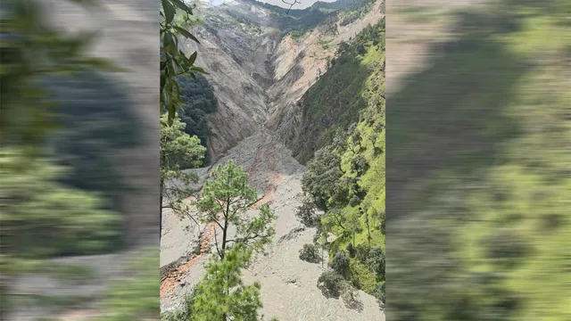 उत्तराखंड के बागेश्वर में भारी भूस्खलन, शंभू नदी में बनी झील... खतरे में कुंवारी गांव