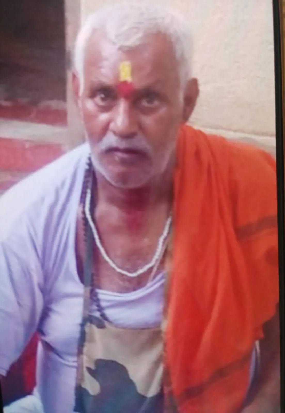 Priest Baleshwar Pandey