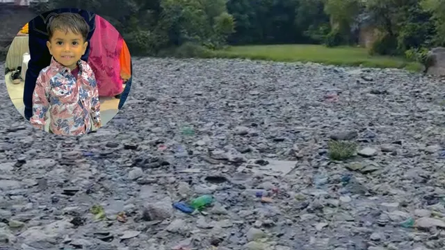 आगरा में मासूम को निगल गई 'मौत की पोखर': मन्नत से जन्मा 3 साल का हृदयांश तेज हवा के झोंके में बहा
