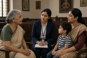 मुकदमा लगभग 4 साल तक अदालत में लंबित रहा, जिस दौरान दादी लगातार पोते से मिलने की गुहार लगाती रहीं। एआई इमेज