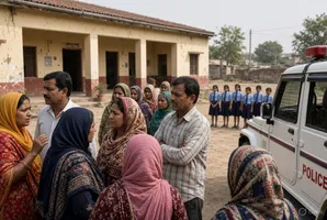 लतीफपुर बांगर स्थित प्राथमिक विद्यालय में छात्रों के बीच हुए विवाद में एक छात्र ने दूसरे छात्र की आंख डंडे से फोड़ दी। एआई इमेज