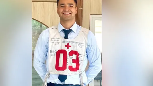 कुसुमखेड़ा के नीलेश नेगी ने भारतीय नौसेना में लेफ्टिनेंट बनकर बढ़ाया मान
