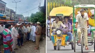 ऑटो और ई-रिक्शा ड्राइवर के लिए ग्रे-वर्दी और बैज (फाइल फोटो)