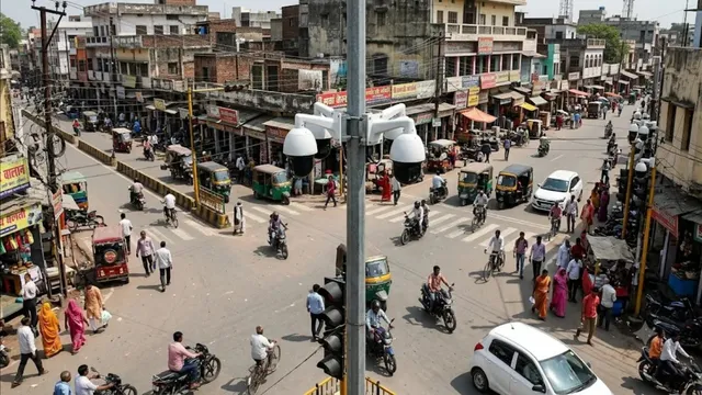 सीसीटीवी की निगरानी में होगा मऊ शहर, चौराहों और सार्वजनिक स्थानों पर रखी जाएगी नजर
