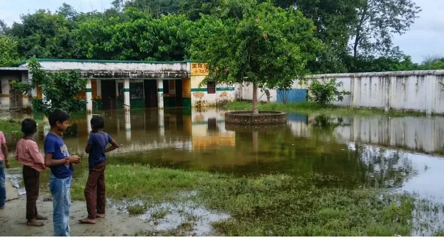 संत कबीर नगर में सरयू का जलस्तर घटा पर जलभराव से फसलें बर्बाद, रबी की बुवाई पर भी संकट
