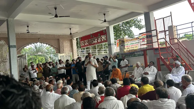 बाजीतपुर में 500 करोड़ के STP का विरोध, महापंचायत में ग्रामीणों ने कहा- मौखिक आश्वासन नहीं, लिखित आदेश चाहिए
