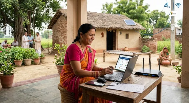डिजिटल होंगे बागपत के 6 गांव, हाई-स्पीड इंटरनेट के साथ घर बैठे मिलेंगी कई सुविधाएं
